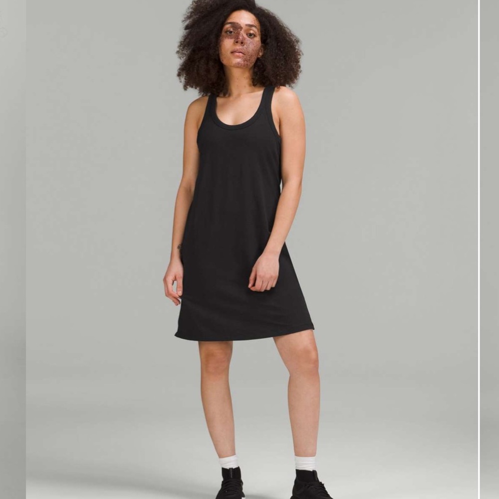 Lululemon classic fit cotton blend scoop dress